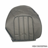 HBA106930PMA - Rover 45 - Cover assembly-front seat squab - Black, LH, Leather