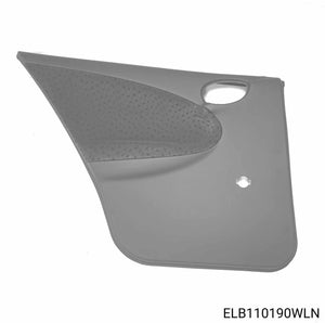 ELB110190WLN - Rover R3 - 5 Door Casing assembly-rear door - LH, Circular Knit Chequers, Dark Ash Grey/Ash Grey