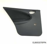 ELB002070PPA - Rover R3 - 5 Door Casing assembly-rear door - LH, Puma Black, Geo Inserts