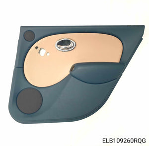 ELB109260RQG - R40 - Casing assembly-rear door - RH, Neptune Blue/Sandstone Beige