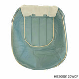 HBS000120WCF - Rover 75 - Kit-squab cover - LH, leather., Deep Sea Green/Sandstone Beige