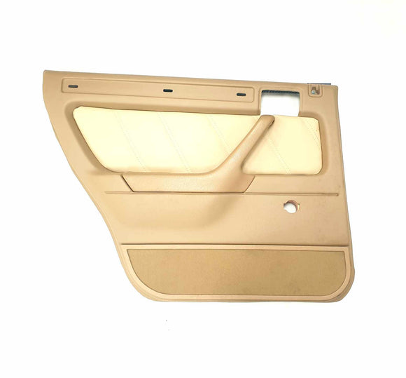 ELB105250SMO - Rover R8 - Casing rear door - LH, Leather, Stone Beige, Plain.