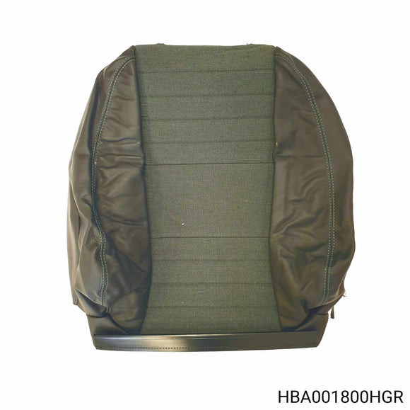 HBA001800HGR - MG ZR - Cover assembly-front seat squab - Green Axis cloth/Black